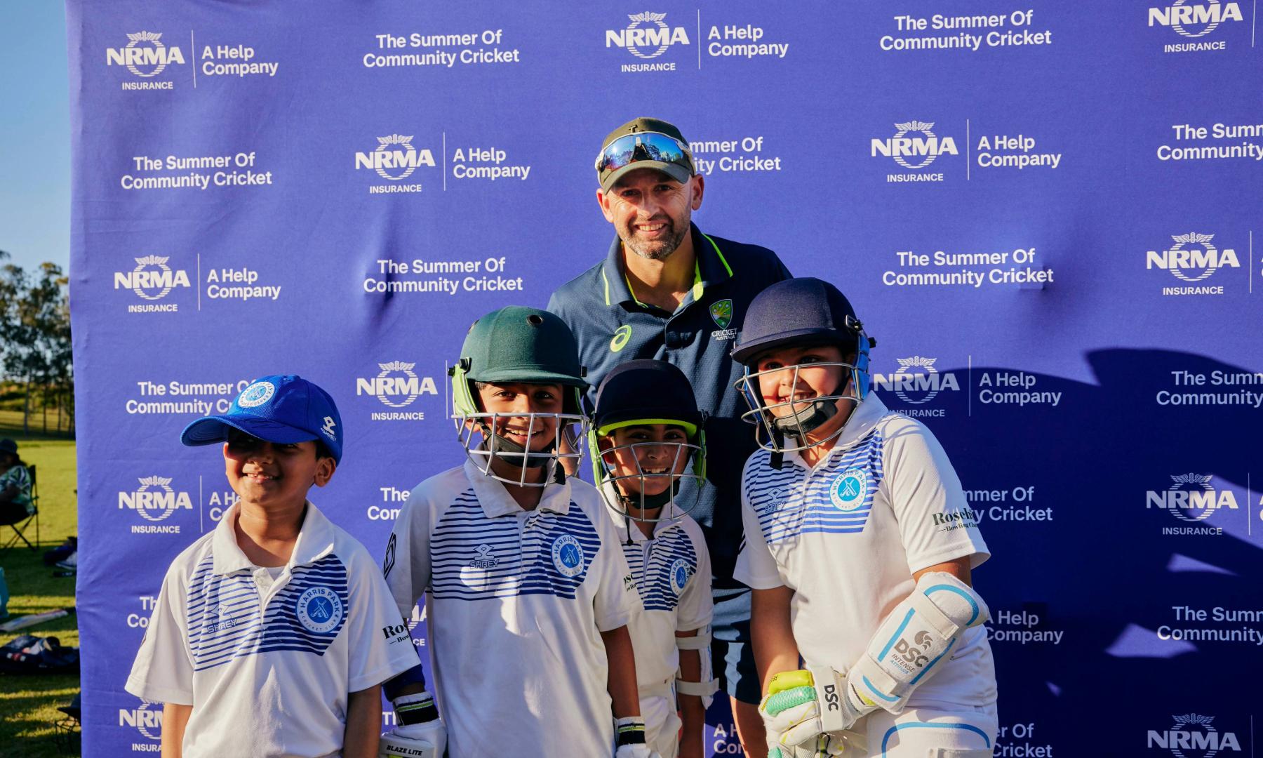 Local cricket club program - lifestyle still