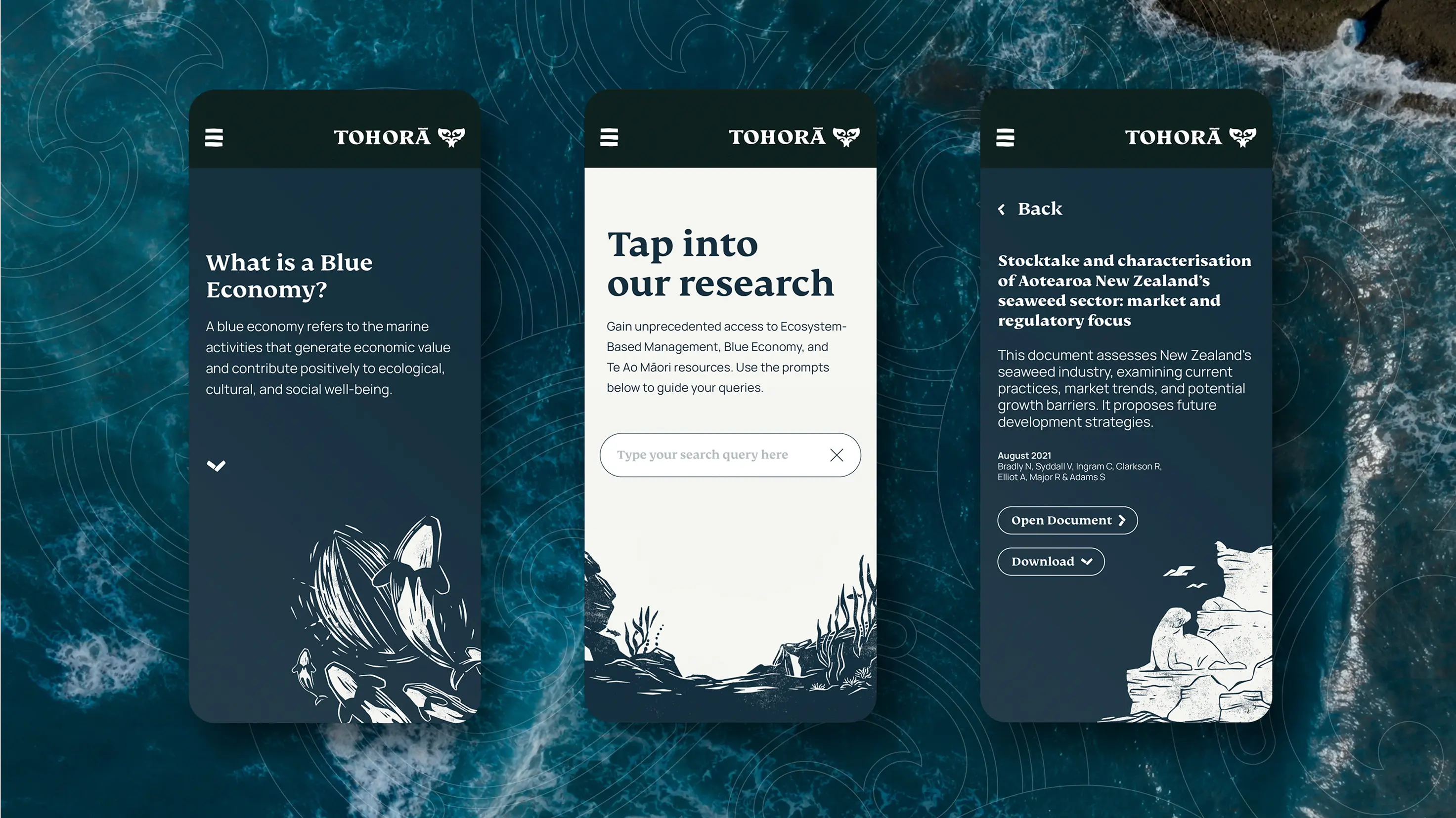 Tohorā - Sustainable Seas visual
